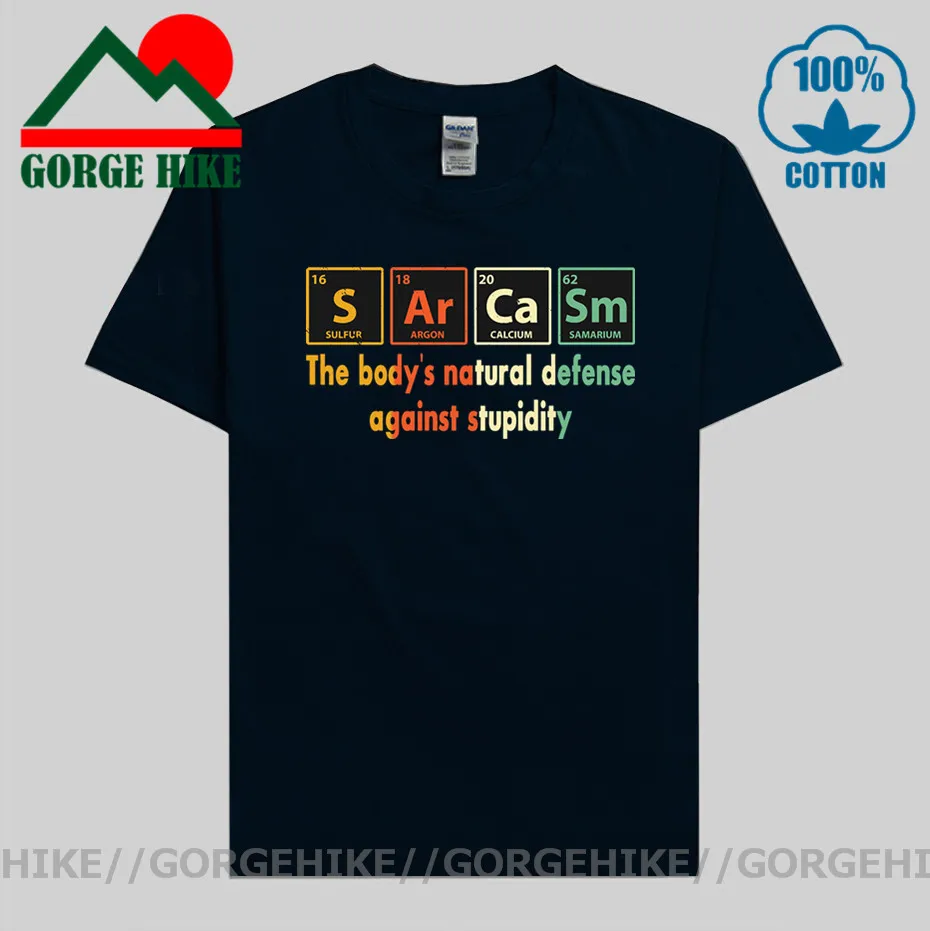 

Футболка мужская с надписью «The Body's естественная защита от глупости»