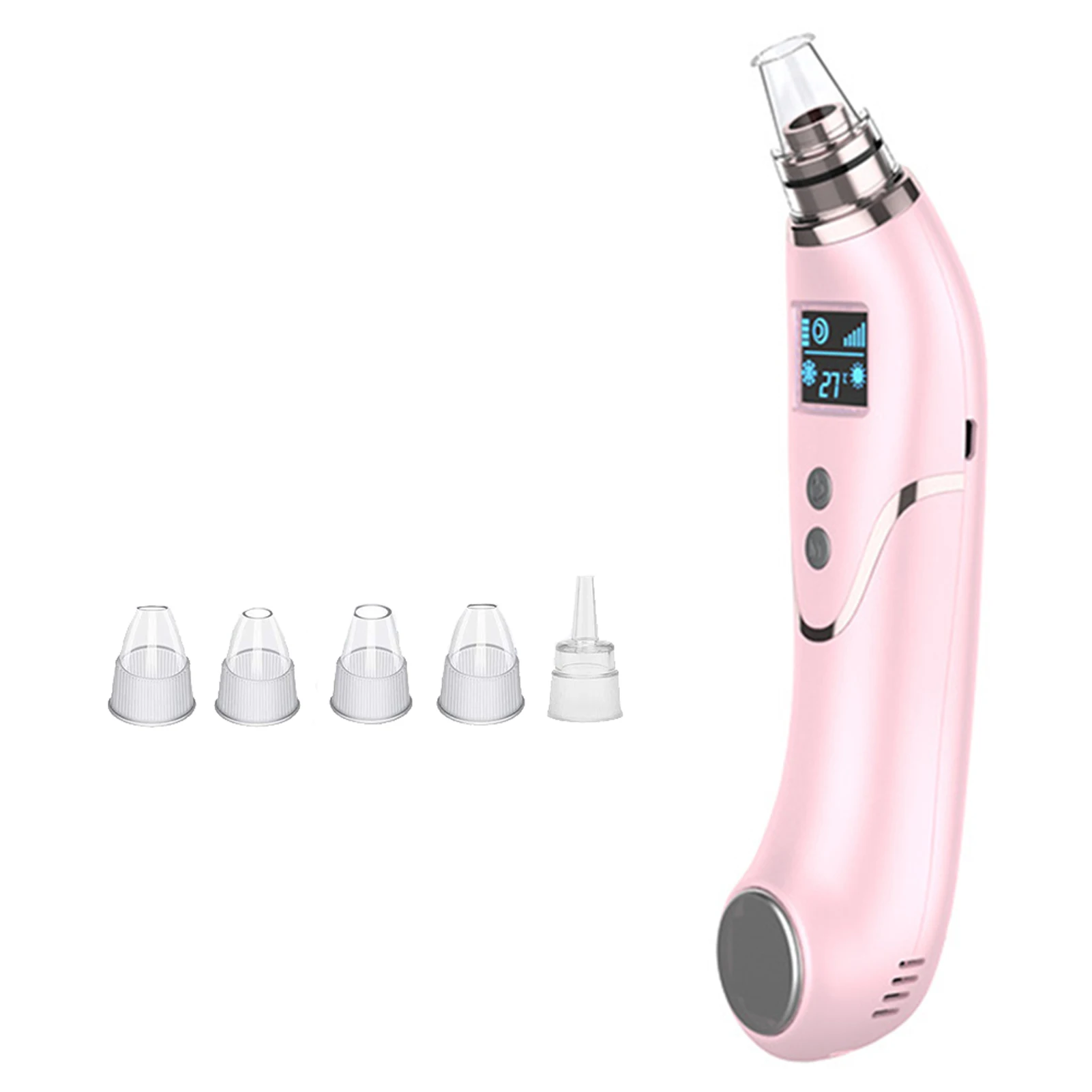 

Blackhead Remover LED Display All Skin Adjustable Modes Easy Use Home Pore Vacuum Cleaner Beauty Salon With Hot Cold Care