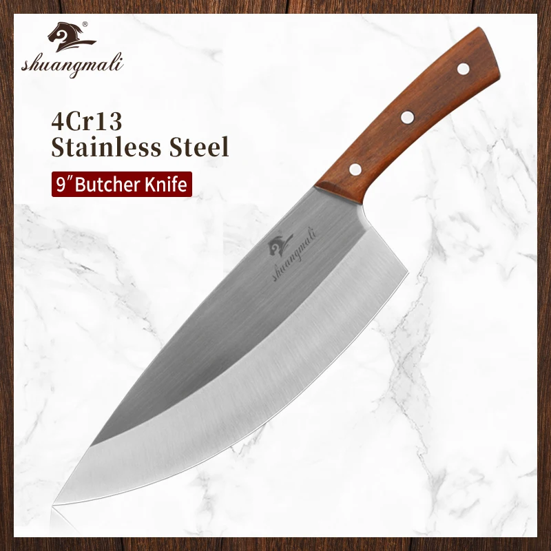 9 дюймовый универсальный нож Кливер из высокоуглеродистой нержавеющей стали