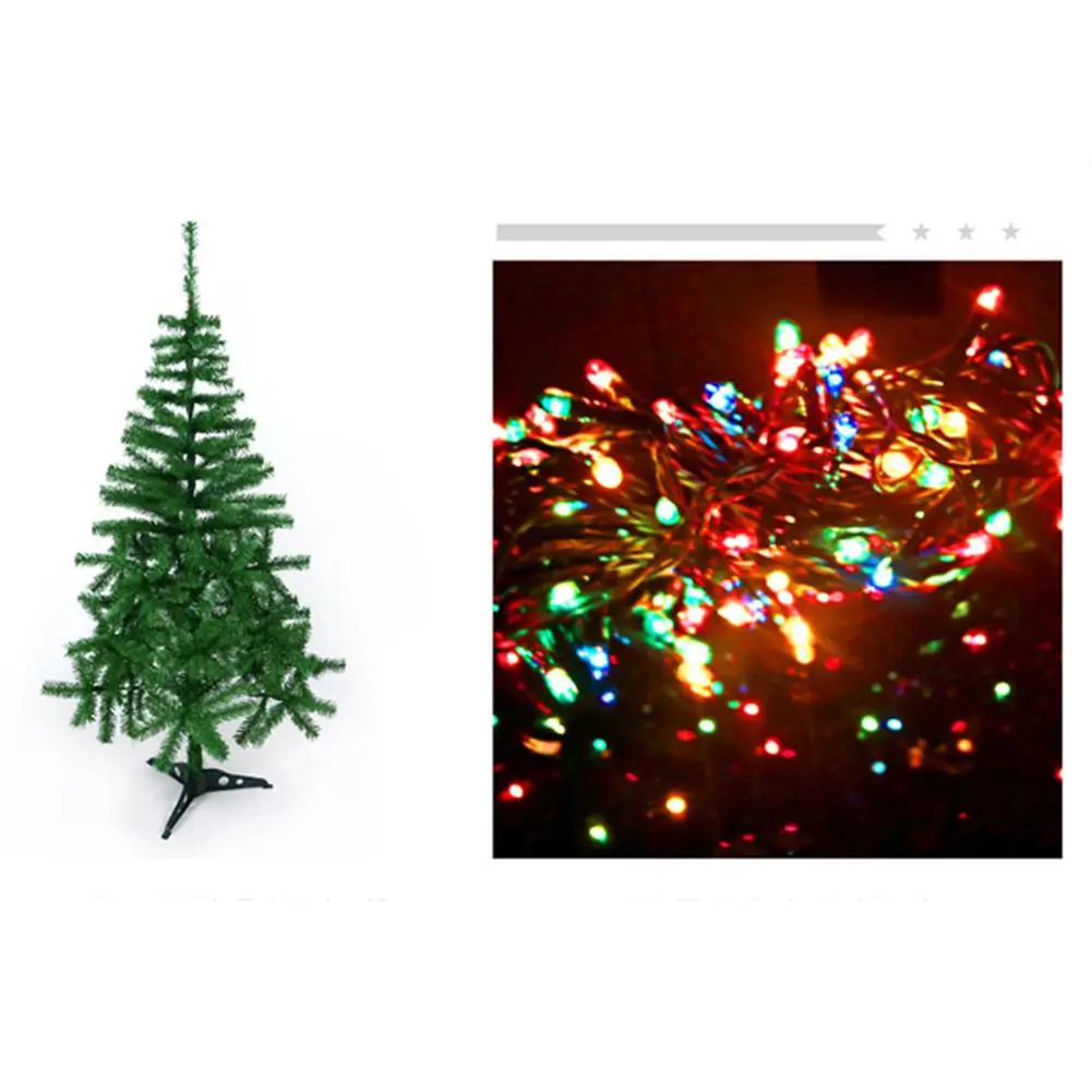 120/150 см Рождественская Елка зеленая искусственная елка украшения с пластиковой