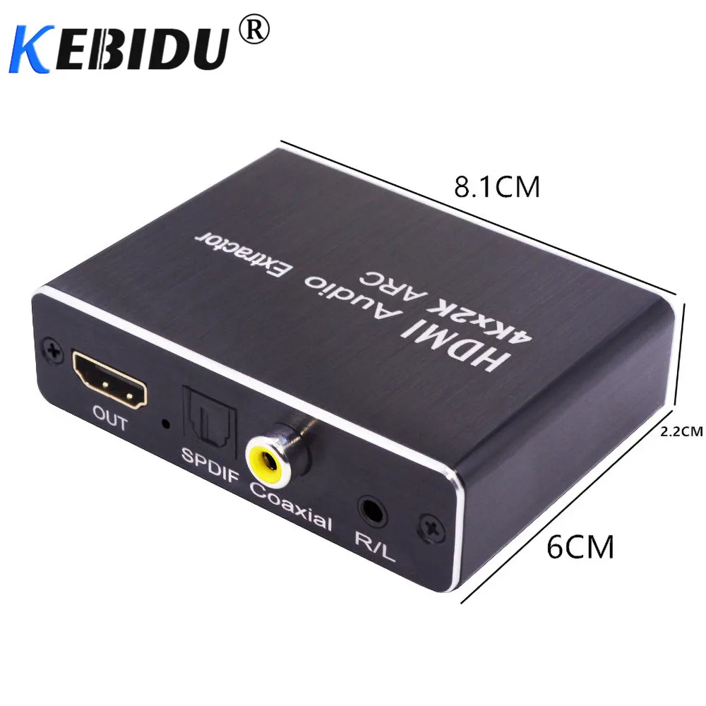 Аудиоадаптер HDMI-совместимый 5 1 ARC SPDIF для динамиков | Электроника