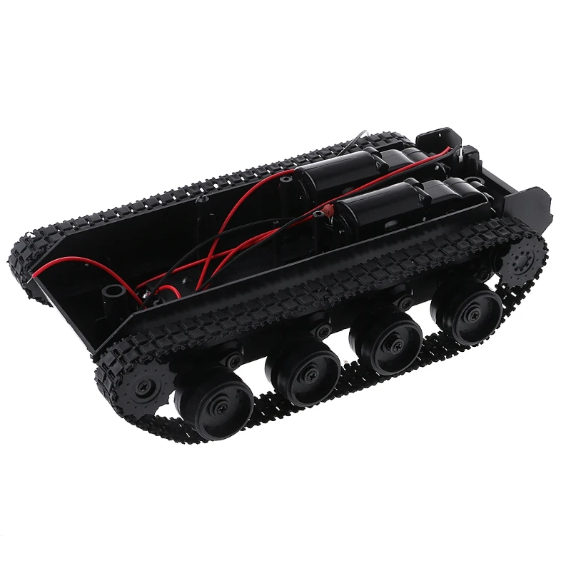 Rc умный танк робот комплект шасси автомобиля резиновый гусеничный для Arduino 130 Diy