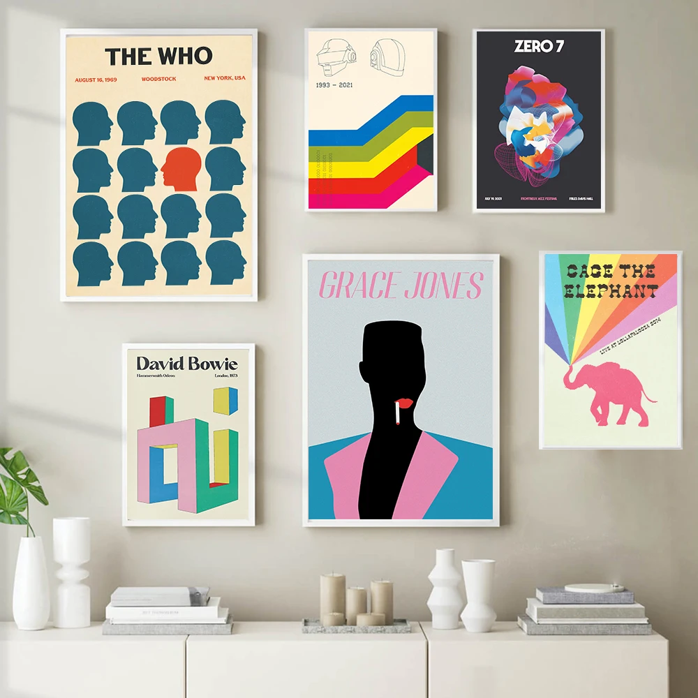 Постер Tame impala show at glведьмэри рок-концертов цветная Картина на холсте настенные