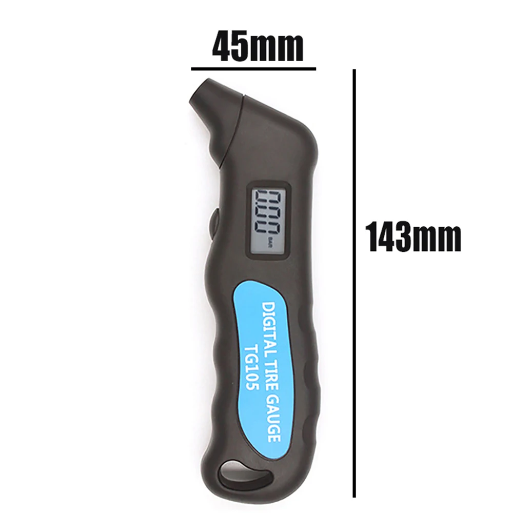 Высокоточный цифровой манометр для автомобильных шин измеритель давления