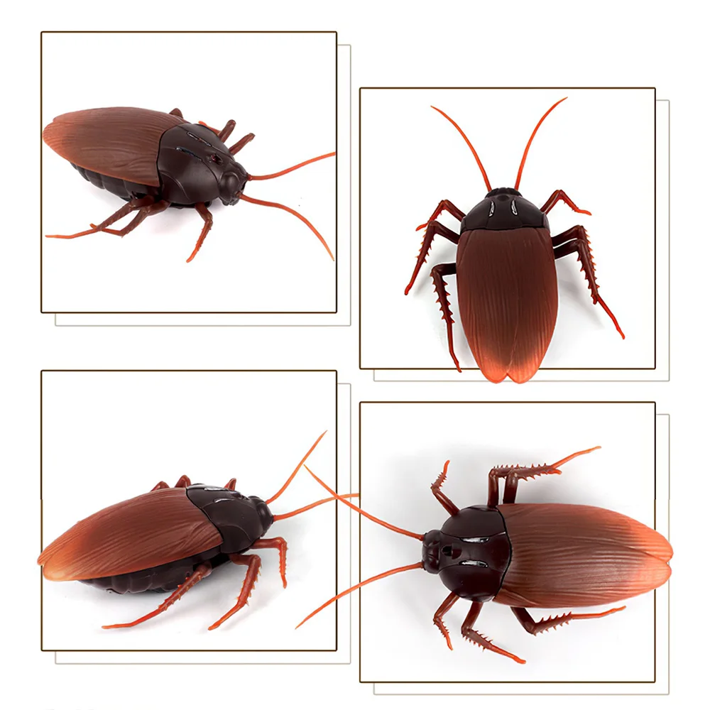 1 шт. ужасный электроэнергии поддельные тараканами средство игрушки двигаются