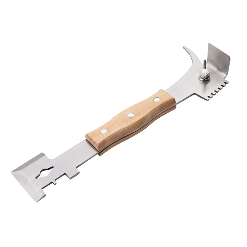 

1pcsHoneybee scraper multifunctional scraper with wooden handle and stainless steel scraper for beekeeping Multi purpose scraper