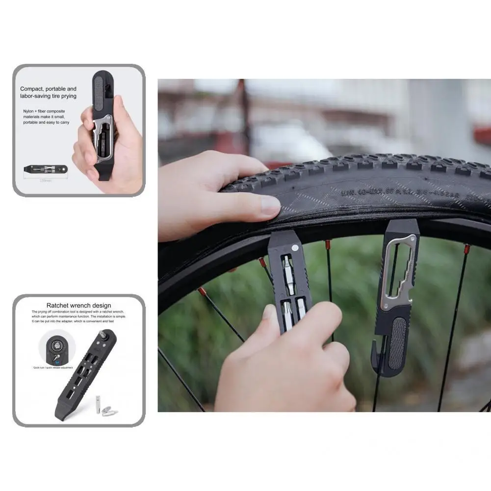 

Bicycle Tire Levers Sturdy Bicycle Tire Levers with Bottle Opener Bike Tire Lever Useful Tire Removal Tool
