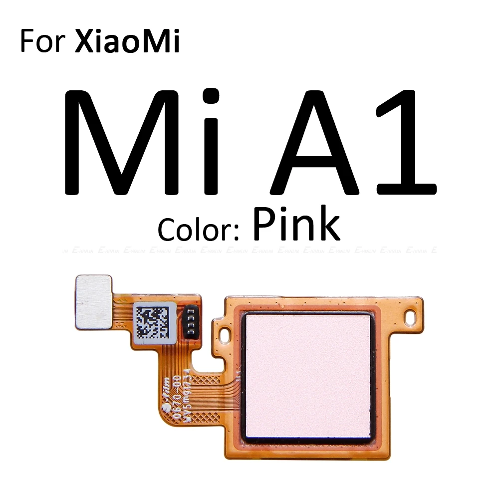 Разъем сканера отпечатков пальцев для Xiaomi Mi A1 A2 Lite сенсорный датчик ID Кнопка
