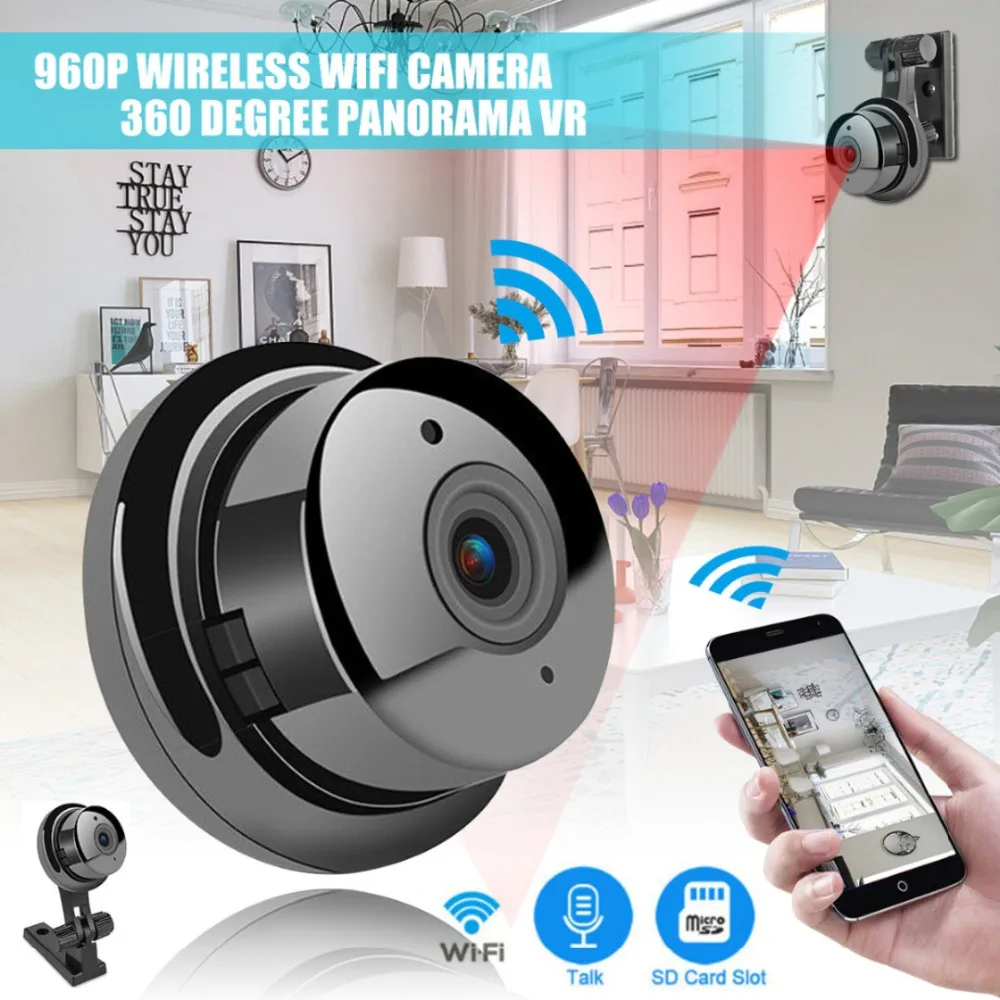 Wifi мини-камера Full HD 1080P беспроводная видеокамера домашняя камера безопасности монитор ночного видения скрытая камера espia ocult