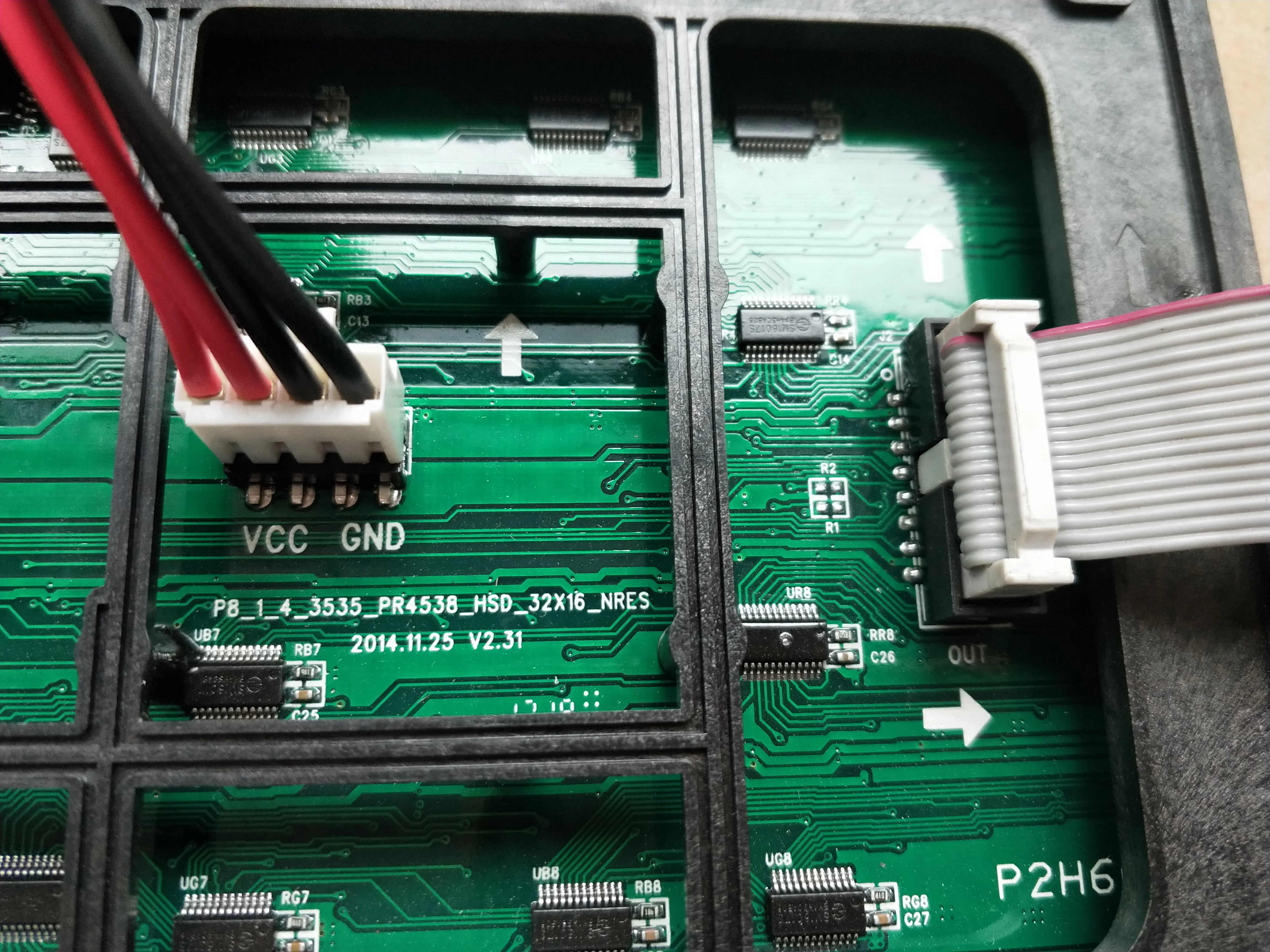 SMD наружный светодиодный дисплей P8 RGB матричный Экран зарядная Модульная плата