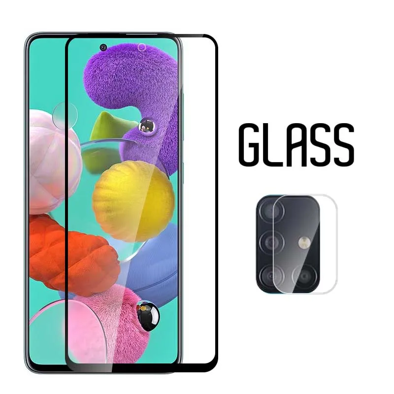 Защитное стекло закаленное для Samsung Galaxy A51 51A|Защитные стёкла и плёнки телефонов| |