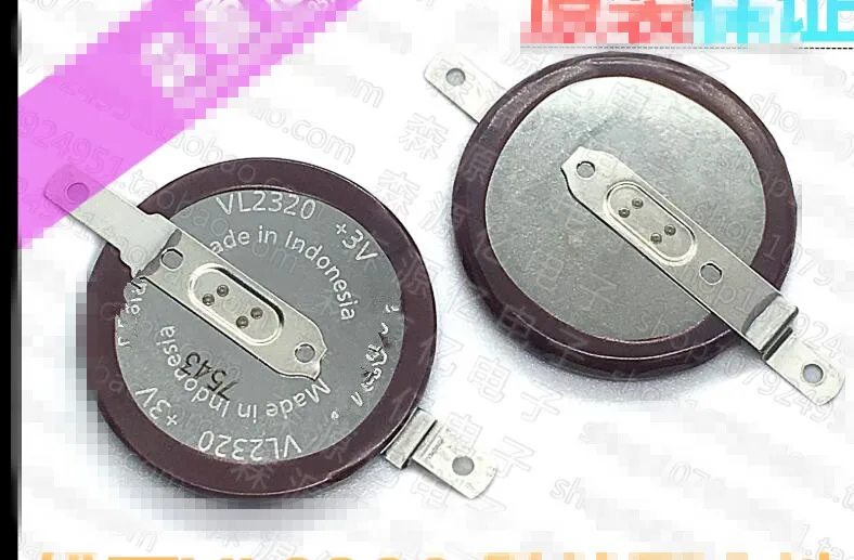 2 шт. VL 2320 / F2N SMD Тип 3V аккумуляторная батарея резервного копирования памяти
