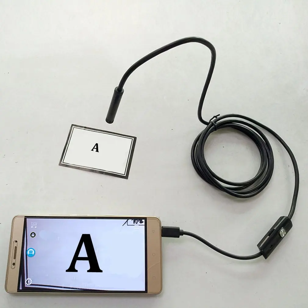 7Mm Android Mobile Phone Usb Endoscope Video Hd Waterproof Portable Car Electronic Industry Detector | Инструменты