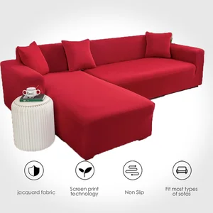 Чехол для дивана для гостиной, чехол для дивана, однотонный чехол для дивана, эластичный
