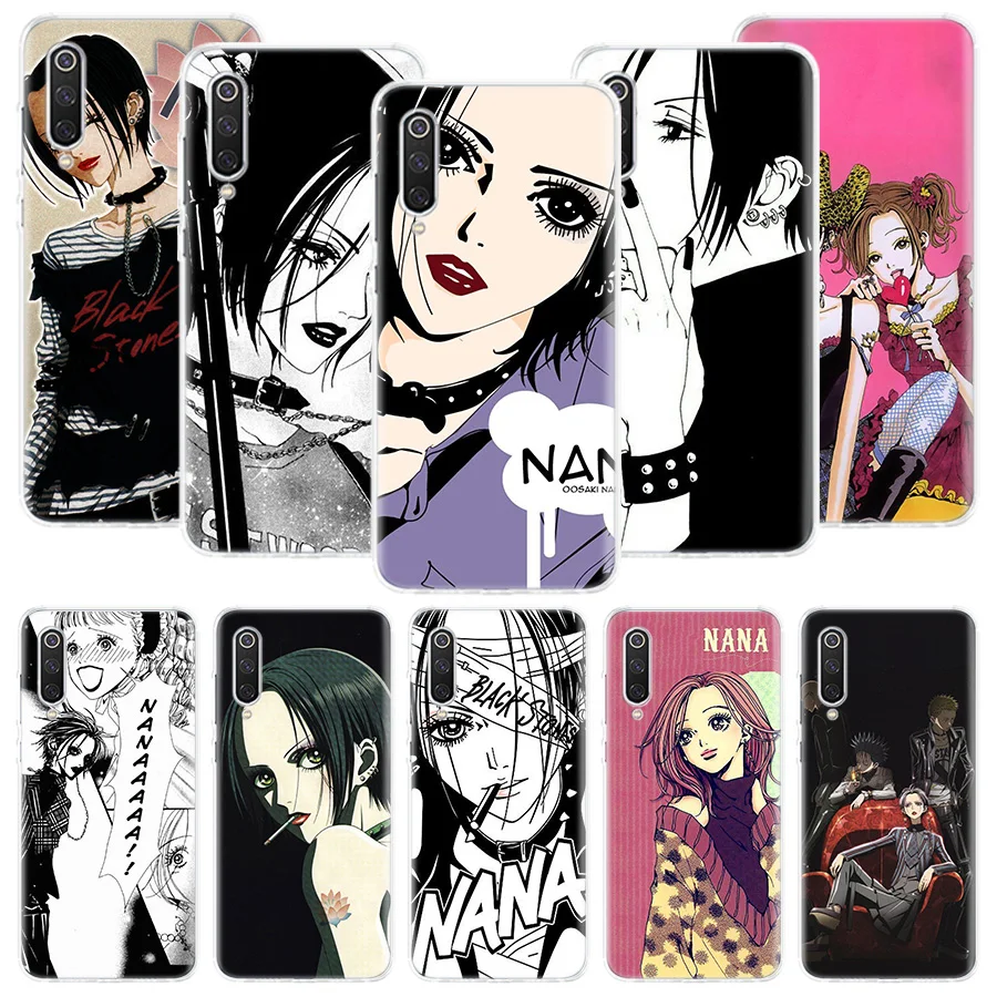 

NaNa Osaki Anime Phone Case For Xiaomi Redmi Note 10 9 8 11 Pro 11T 11S 10S 9S 9A 9C 9T 8T 8A 7 7A 5 Art Pattern Cover Coque
