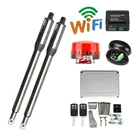 300 кг двойной лист WIFI дистанционное управление Электрический Открыватель ворот Мотор Комплект двор гараж автоматическая раздвижная дверь