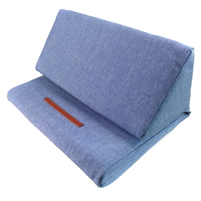 

Foldable Tablet Holder Book Stand Sponge Portable Soft Lap Rest Reading Cushion TD326