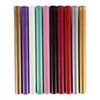 Восковая герметизирующая палка для клеевого пистолета в стиле ретро, восковая печать для свадебных конвертов и приглашений, восковой стержень с печатью, 5 штук