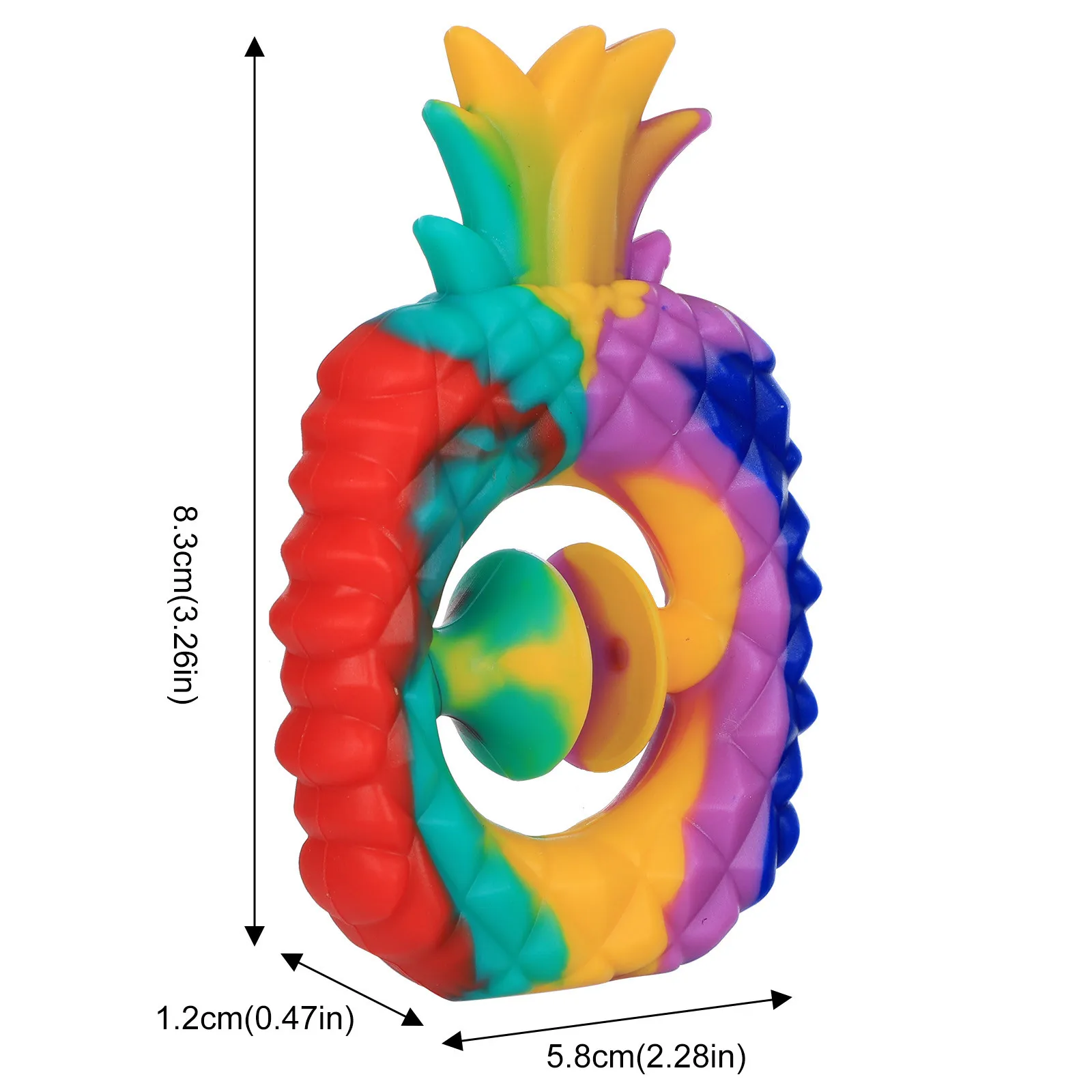 

Tie-Dyed Fruit New Fidgets Antistress Toys Hand Grip Ring Relieves Stress Sensory Autism Special Needs Anxiety Relieve Grip Ball