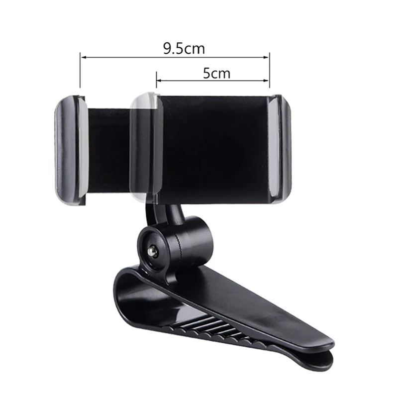 Универсальный автомобильный держатель для телефона на солнцезащитный козырек с
