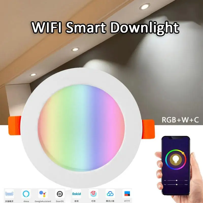Умная лампа ведро с Wi Fi приложение для граффити дистанционное управление через