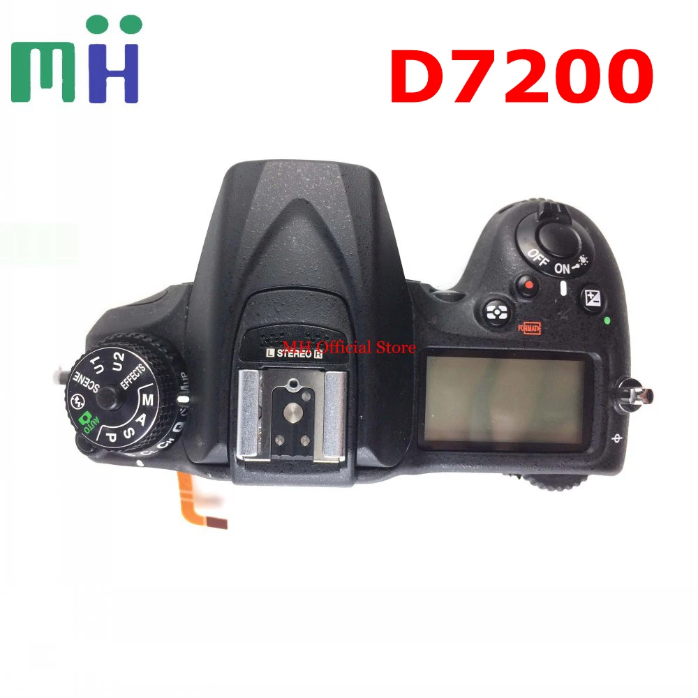 Верхняя Крышка для Nikon D7200 чехол с флэш-панелью Верхний ЖК-дисплей спуск затвора