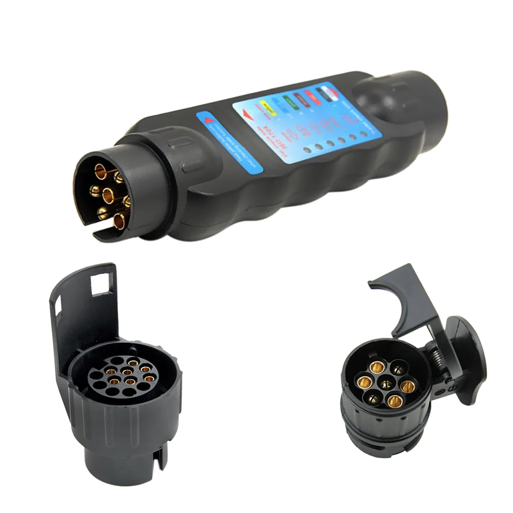 3 Pieces 7Pin 13Pin Car Vehicle Towing Trailer Socket Diagnostic Tester | Автомобили и мотоциклы