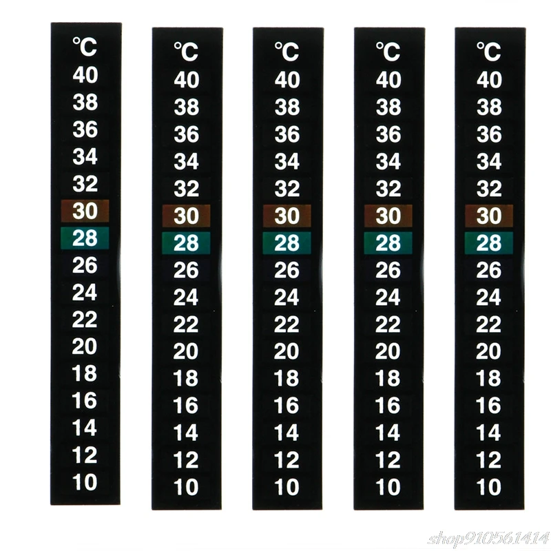

1Pc Digital Aquarium Fish Tank Thermometer Temperature Sticker Stick-On O29 20 Dropshipping