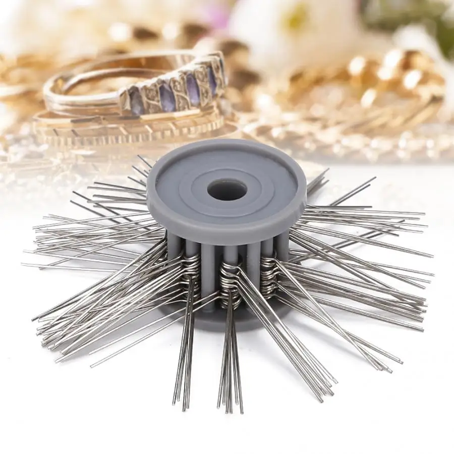 Щетки для текстурирования и полировки ювелирных изделий металлическая