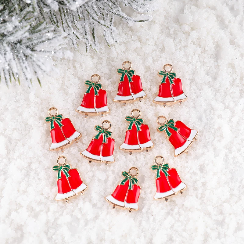 

10Pcs 2022 Happy New Year Christmas Ornaments Xmas Gift Santa Claus Christmas Tree Pendant New year's eve decorations Home Decor