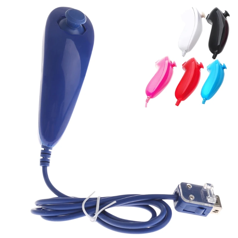 Nunchuck Nunchuk Пульт дистанционного управления видеоиграми для консолей Nintendo консоль