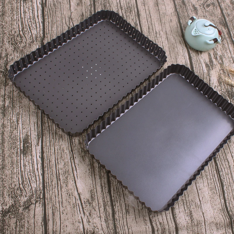 Антипригарная пирожная сковорода Quiche для пирога со съемным дном формы пирогов