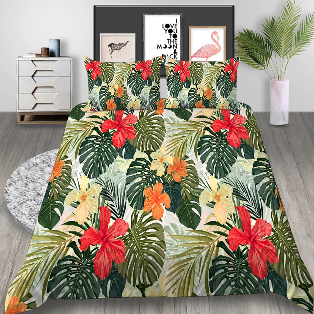 

Thumbedding Creative Bedding Set Flowers Creative Hot Sale King Size Duvet Cover Queen Twin Full Double Unique Design Bed Set