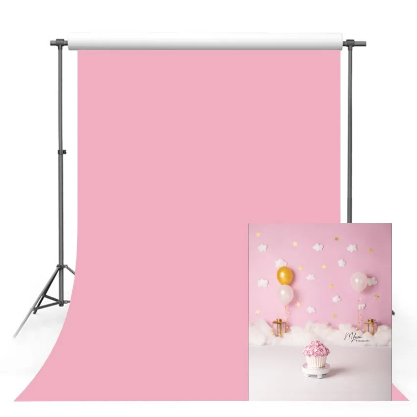 

Photography Backdrop Solid Pink Pure Color Background Portrait Photoshoot Photo Studio Backdrop Photocall Photo Prop