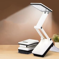 foldable led table lamp mini rechargeable portable eye protection desk lamp reading bedroom dormitory office led table lamp