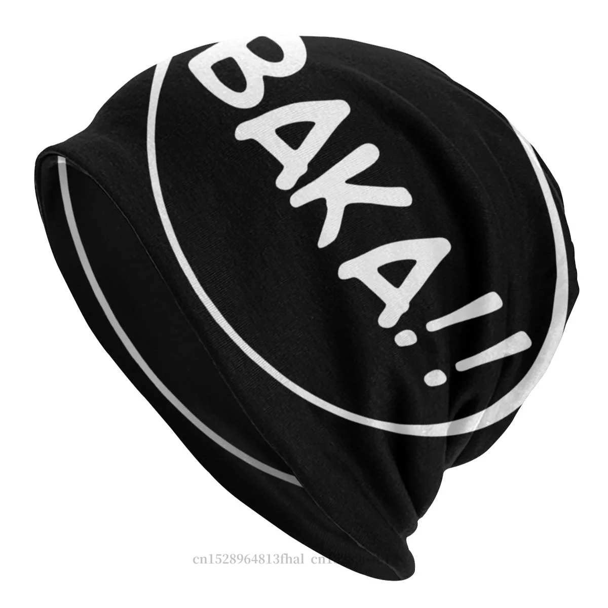 

GinTama Yorozuya Gintoki Sakata Katsura Anime Skullies Beanies Caps Baka Hat Winter Warm Bonnet Hats Men Women's Unisex Ski Cap
