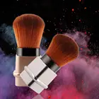 Выдвижная Одиночная Кисть для макияжа, Высококачественная высококлассная Кисть для макияжа, инструменты для макияжа, Рассыпчатая кисть для пудры и румян