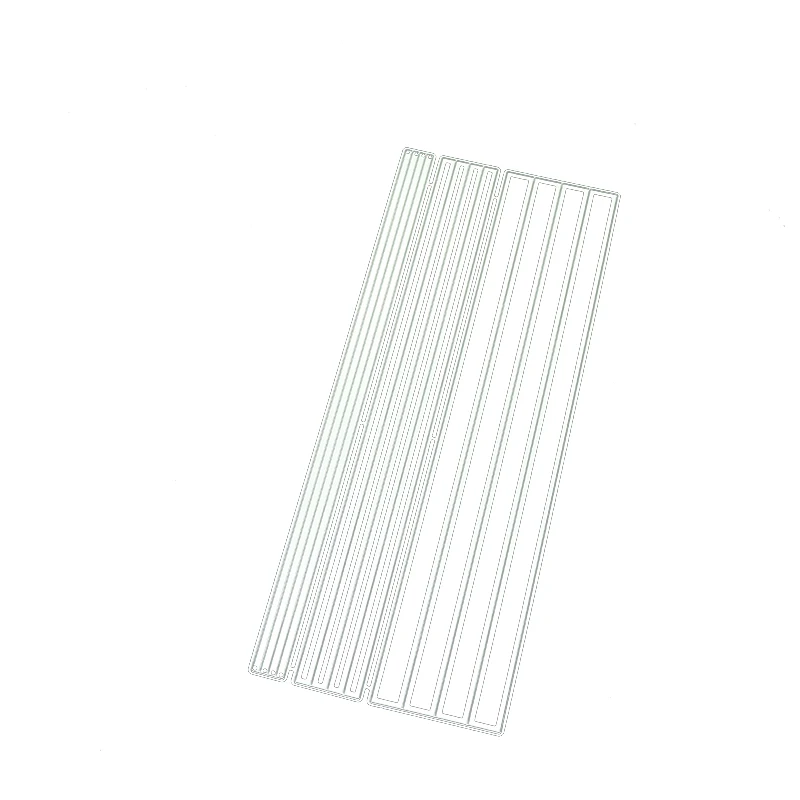 Длинная прямоугольная полоса в виде обезьяны металлические трафареты для резки