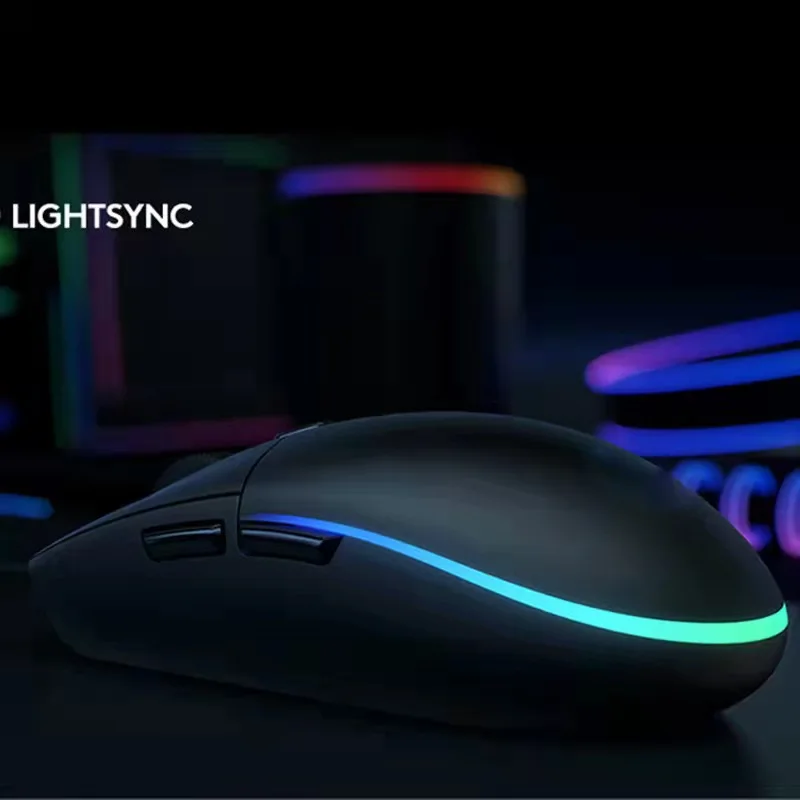 

Мышь Компьютерная Nulea Проводная с RGB-подсветкой, 1600 DPI, оптическая