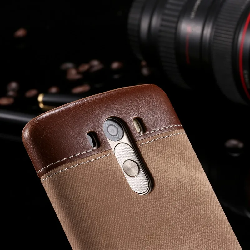 Upaitou For LG G3 Case Cover Luxury Cowboy PU Leather Back D855 D850 D851 D852 Protective Shell Phone |