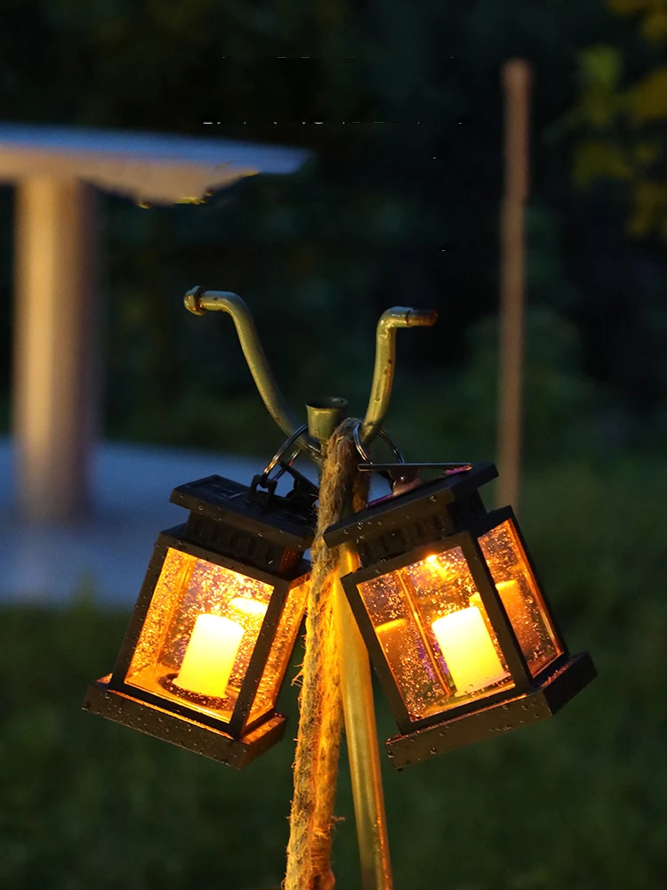 Светодиодный Солнечный сад лампа открытый макет Водонепроницаемый ночника