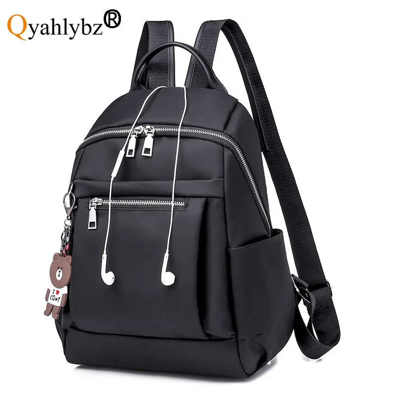 

Qyahlybz band female travel backpack women oxford waterproof backpacks cheap fashion large capacity teenagers girls school bags