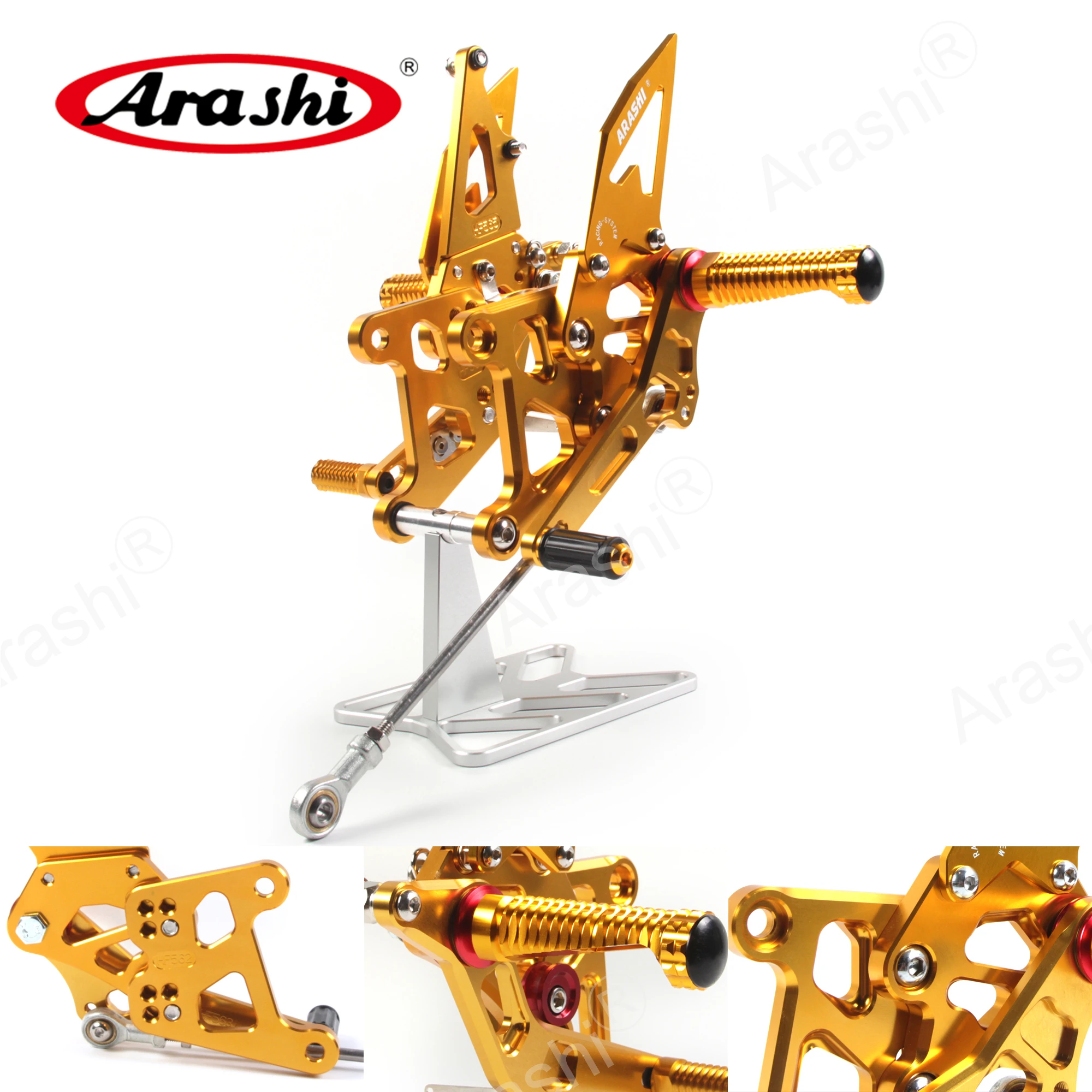 

Комплект для ног ARASHI, для HONDA CBR250R 2011-2022, CBR 250 2016 2017 2018 CNC