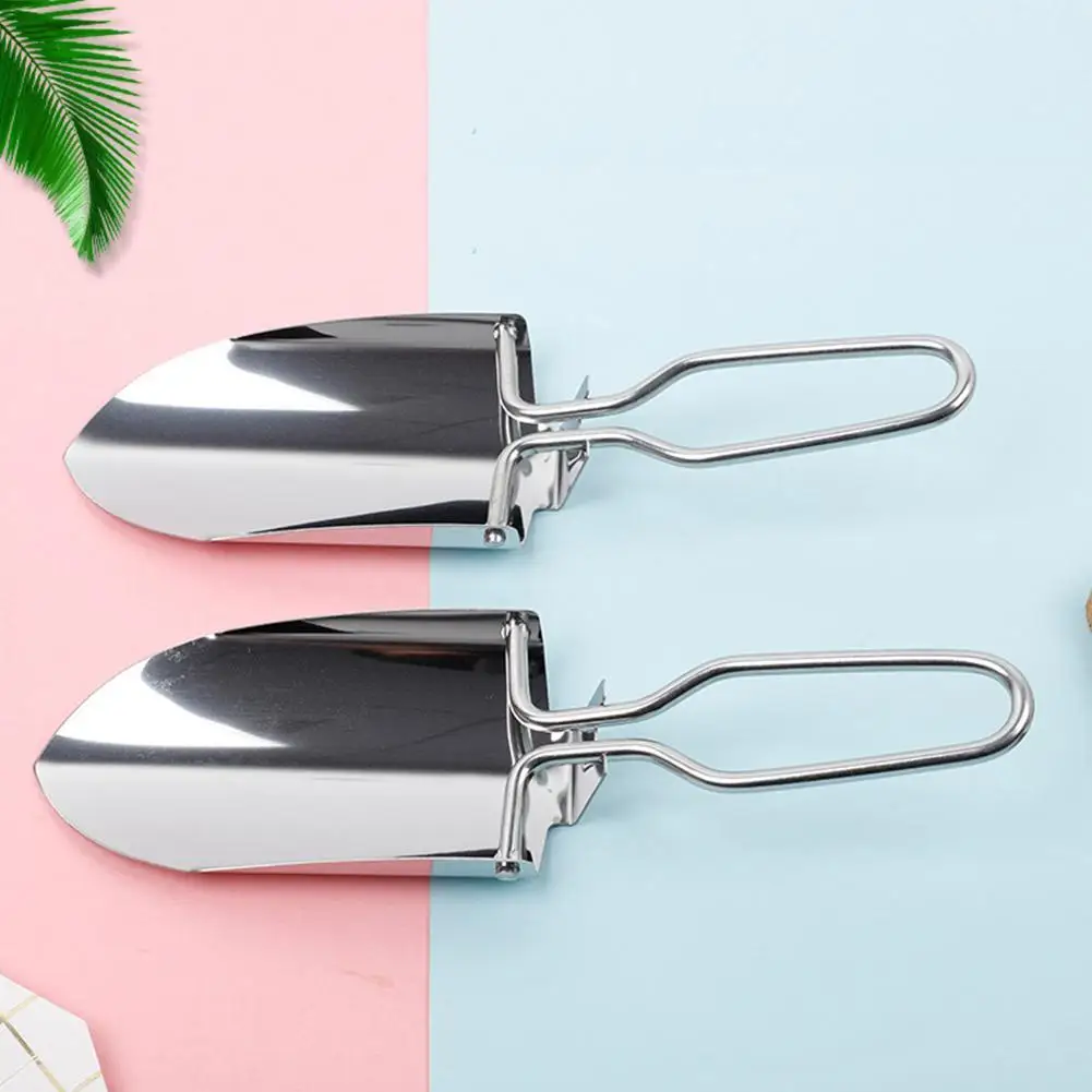 

Mini Steel Garden Tools Collapsible Folding J9C6 Shovel Spade Gardening Camping tool Tool Package Cloth Z3E0
