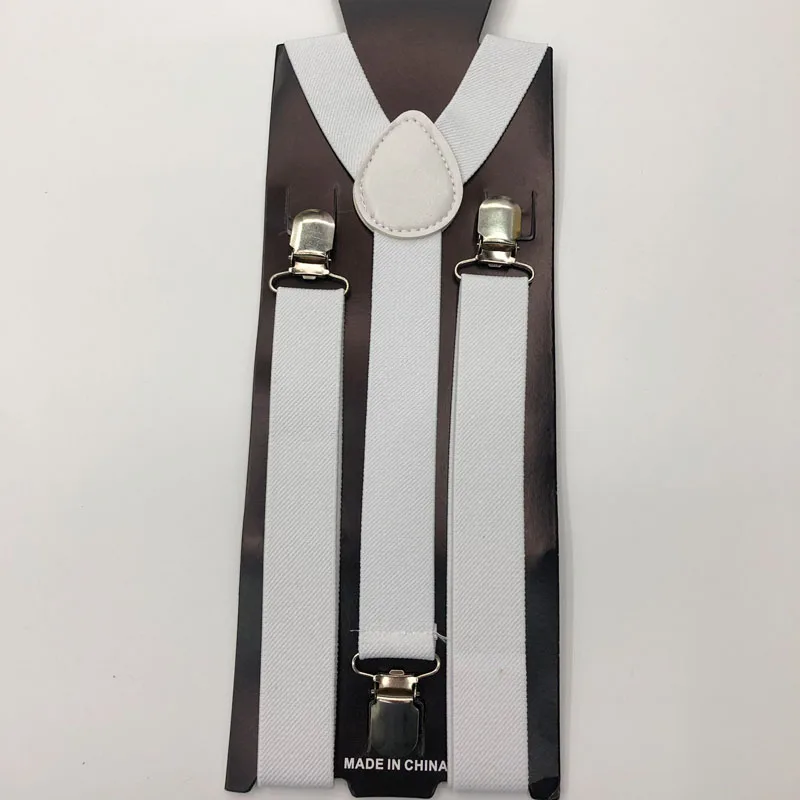 Мужские и женские унисекс подтяжки с клипсами эластичные y-образные регулируемые