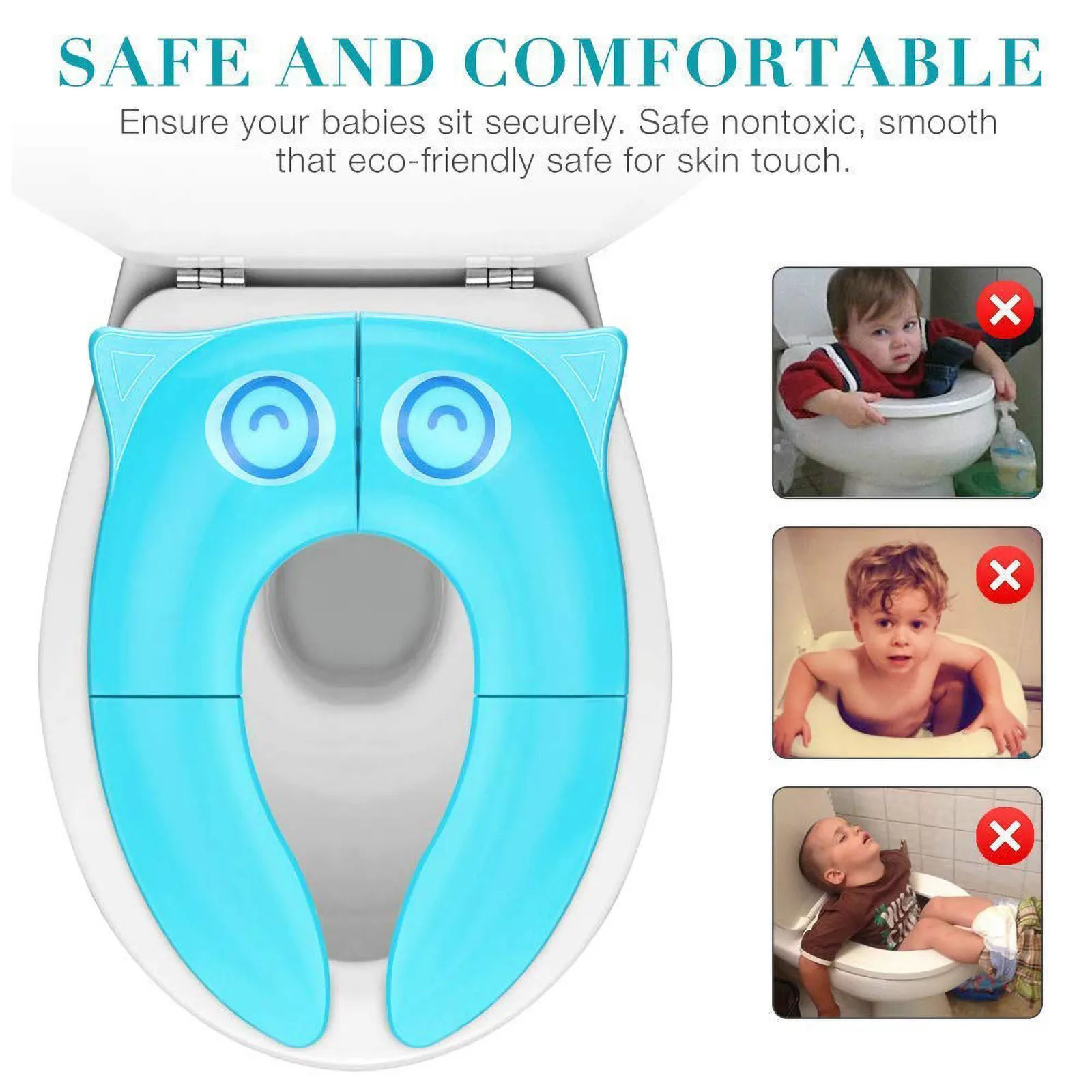 1 шт. чехол для сиденья унитаза теплые Мультяшные аксессуары подставки подушек