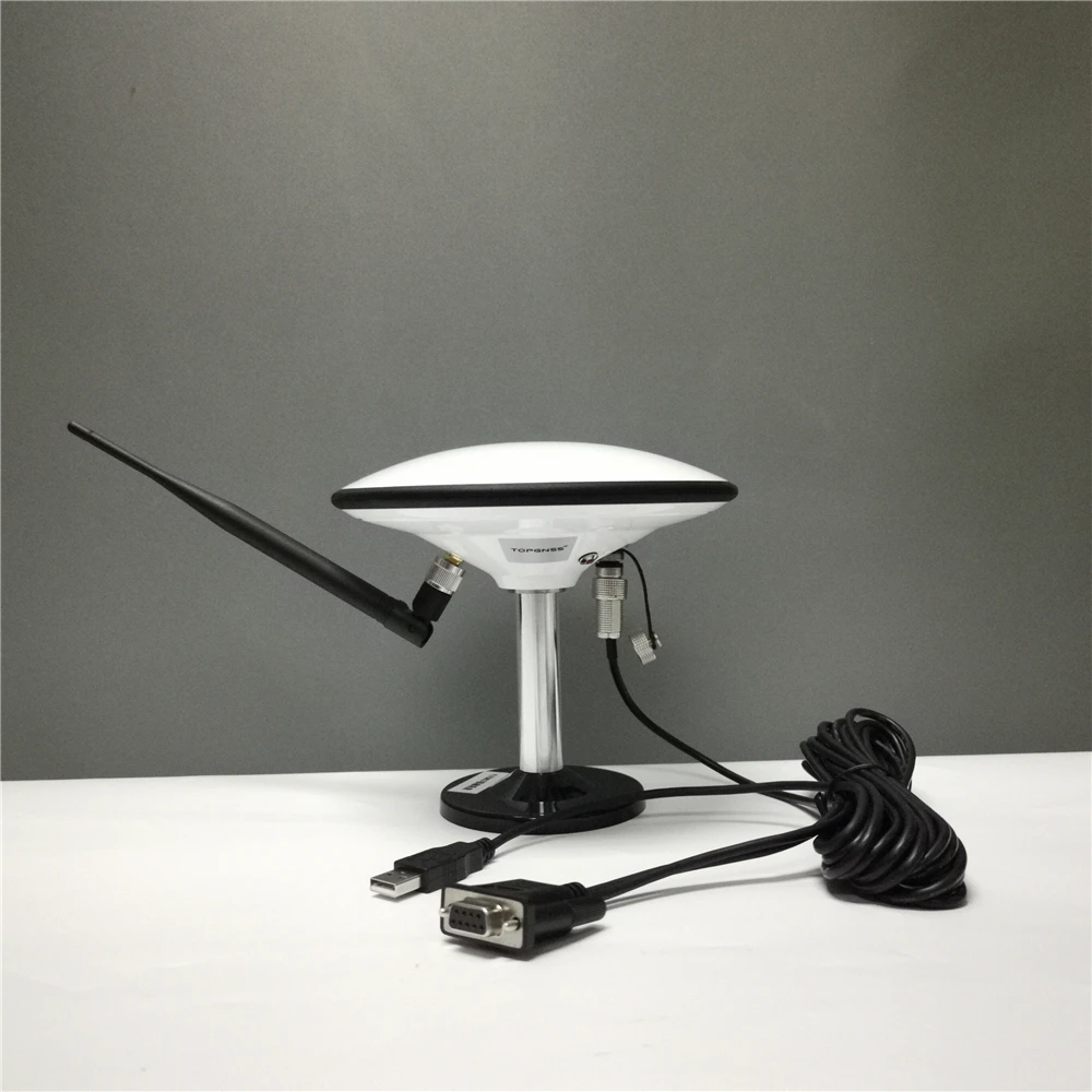 Встроенный модуль цифровой передачи 0 5 км TOP168 RS232 DB9 RTK GPS GNSS приемник антенный BEIDOU