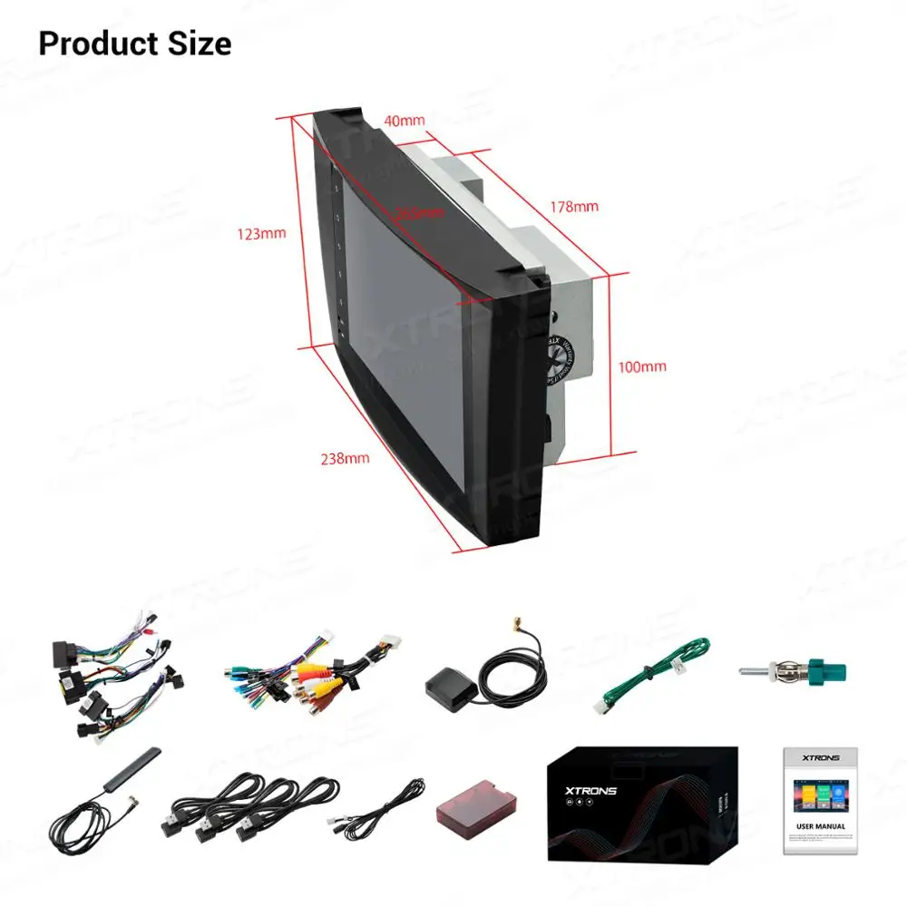 XTRONS 8 ''Android 10 0 Qualcomm Bluetooth 5 автомобильный радиоплеер GPS для Mercedes Benz W211 E200 E220 E240 E270