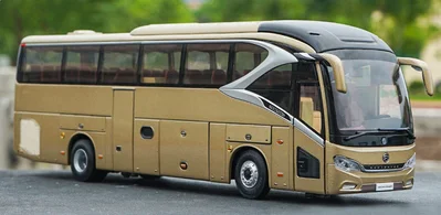 Золотой Игрушечный автомобиль из 1:42 сплава XML6129, модель автобуса, детские игрушечные машинки, оригинальные авторизованные подлинные детские игрушки - Цвет: Золотой