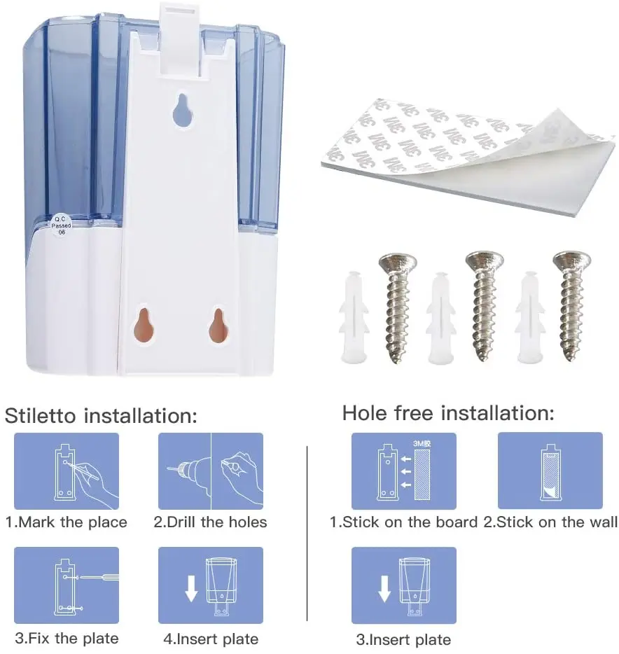 Автоматический диспенсер для мыла с бесконтактным инфракрасным датчиком
